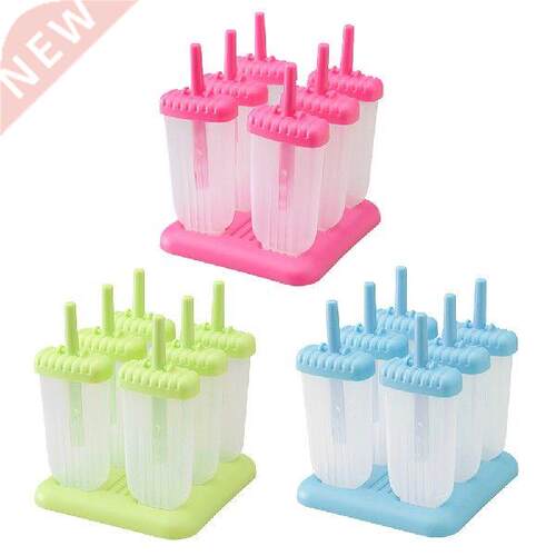 6 Cells  Popsicle Mold Ice Cream Maker Homemade Frozen