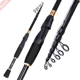 Sougayilang Telescopic Fishing Rod Ultralight Weight Spinnin