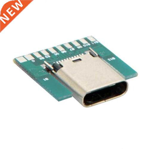 USB 3.1 Type C Connector 24 Pins Female Male Plug Socket Con