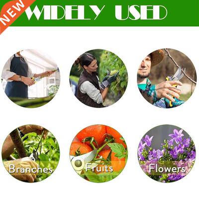 Pruner Garden Scssors Professonal Sharp Bypass Prunng She