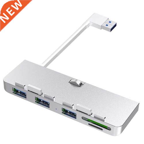 Rocketek Aluminum Alloy USB 3.0 Hub 3 Port Adapter Splitter