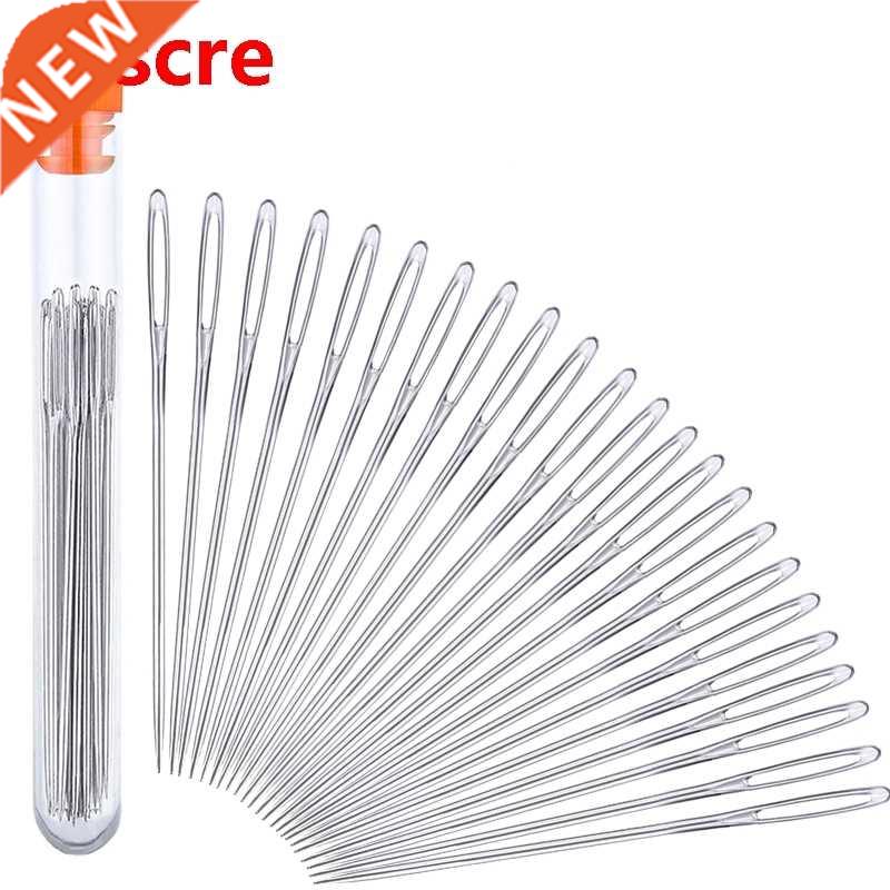 23 PCS 2.05in Large Eye Sewing Needles Leather Crafts Sewing