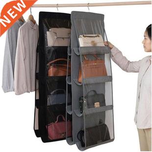 2 Pieces Hanging Handbag Orzer Non-woven Storage Hol