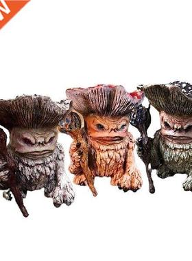 Fairy Mushroom Monster Elf Wizard Resin Crafts Desk Garden