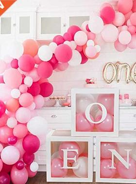 First Birthday Balloon Boxes For Party Decorations 1st Birth