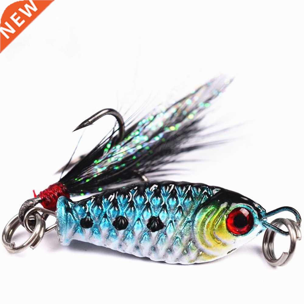 1Pcs Rotating Metal VIB Vibration Bait Spinner Spoon Fishing