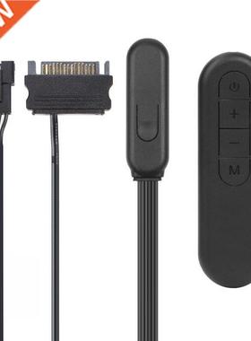 RGB Fan Cooler PC Case ARGB Wireless Controller 5V Pin/12V