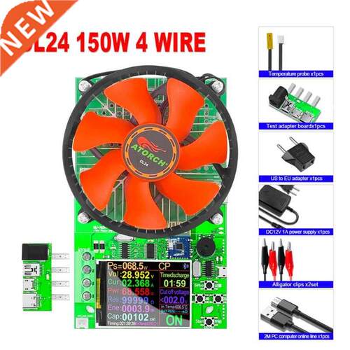 DL24P 4-WIRE Battery Capacity Tester Electronic Load Power
