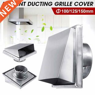 Stainless 125 Vent Grill Air 100 Steel 304 150mm Duct