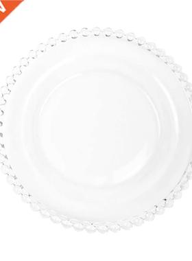 Glass Dinner Plate Serving Platter Dish Glass Serving Dish