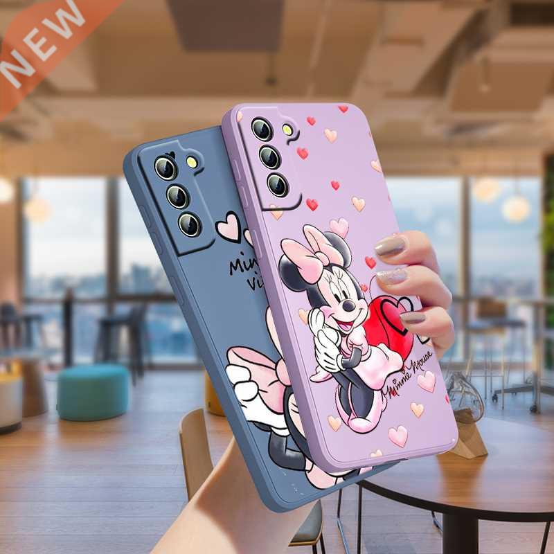 Pink Mickey Mouse For Samsung Galaxy S21 S22 Pro S20 FE S10