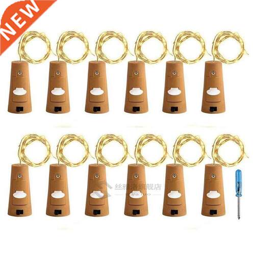 Cork Lights for Wine Bottle, Wine Bottle Lights 12 Pack 6.5f