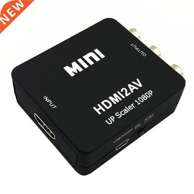 Mini HDMI to RCA Composite AV Converter CVBS 3RCA Video Cabl