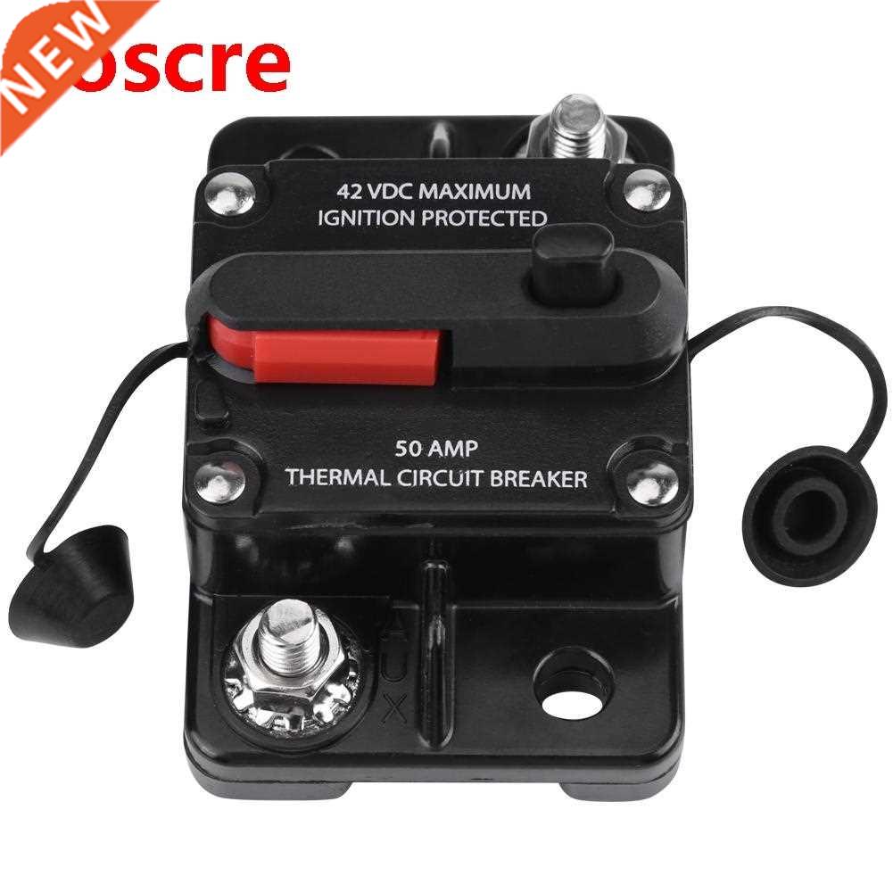 DC 12V-42V Circuit Breaker disjuntor Car 50A-250A Audio Inli