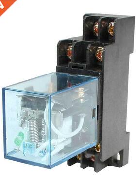 HH52P DC 12V Coil DPDT 8 Pins Electromagnetic Power Relay DY