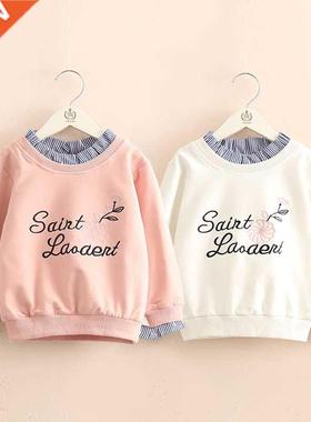 2021 Spring Autumn -11 12 Years Child Teenage Hoodies Crew-