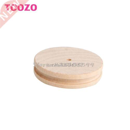 Pcs  Burnisher Leather Craft Edge Round Flat Slicker Wo