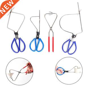 Steel Sculpture Stainless Clay Pottery Dipping Tong
