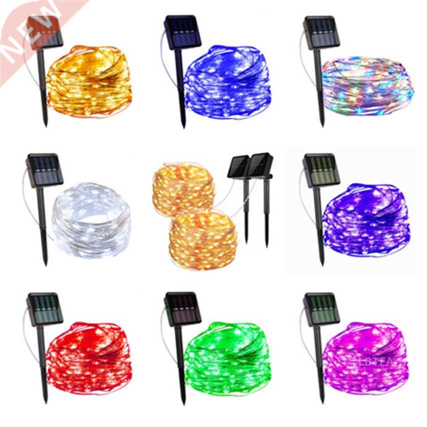 LED Outdoor Solar Lamp String Lights 100/200 LEDs Fairy Holi