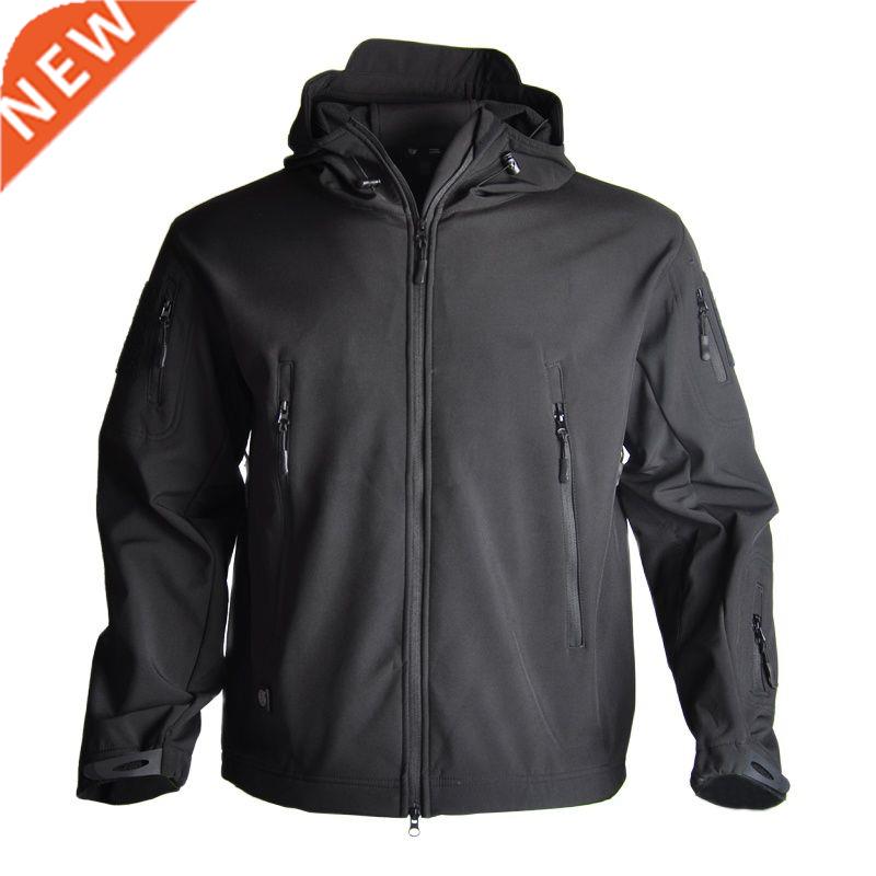 Men	s Jacket Soft Shell Shark Skin Fleece Waterproof