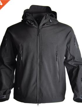 Men	s Jacket Soft Shell Shark Skin Fleece Waterproof