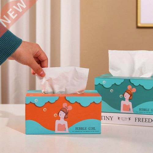 Wooden Tissue Box Car Tissue Container Desktop Napkin Tissue