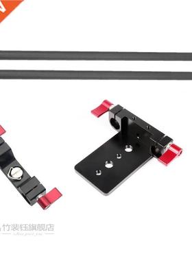 2Pcs 10cm 25cm 30cm 40cm Cbon Fiber Tube Rod w/ 15mm Telep