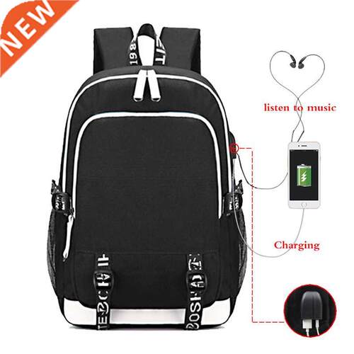 Customize Logo Image Link Backpack Women Men Multifunction U