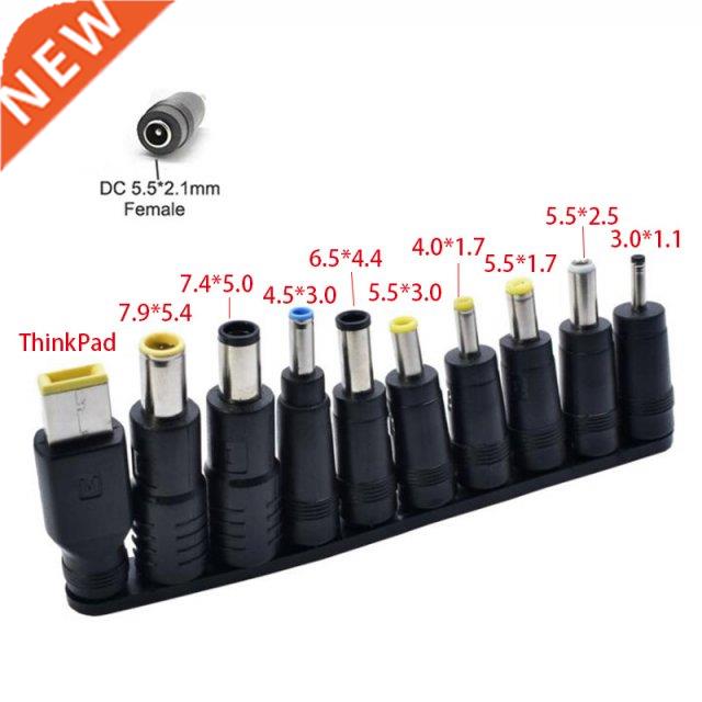 10pcs/set Universal for Notebook Laptop DC Power Charger Sup