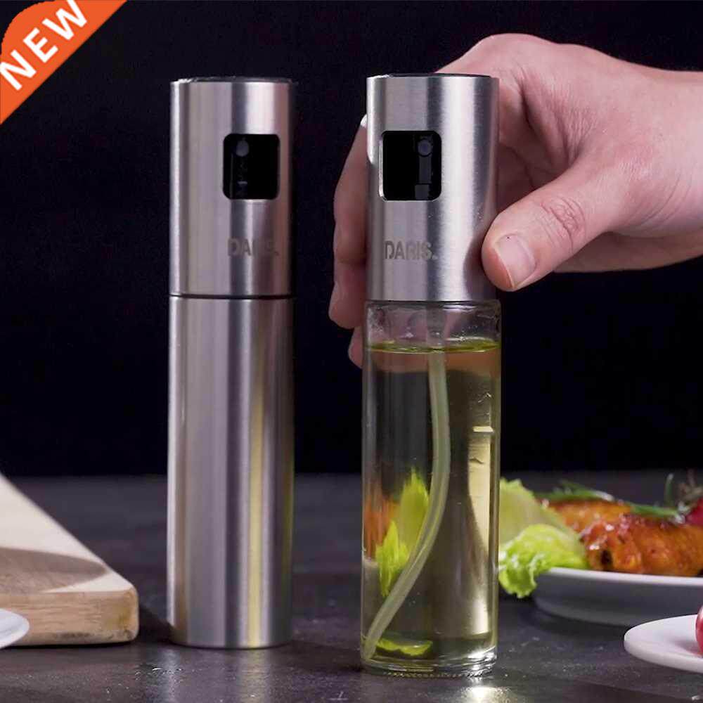 Kitchen Stainless Steel Olive Oil Sprayer Bottle Pump Oil Sp