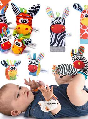 Baby Toys 0 6 12 Months Cute Stuffed Animals Baby Rattle Soc