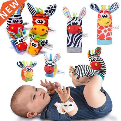Baby Toys 0 6 12 Months Cute Stuffed Animals Baby Rattle Soc