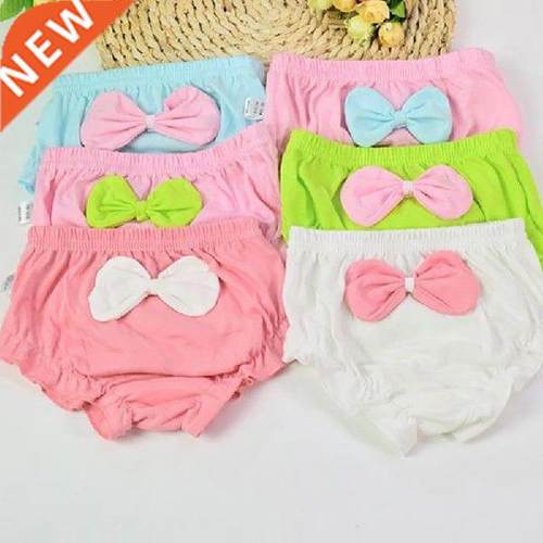 Kids Baby Cute Big Bow Cotton Underwear Panties Infant