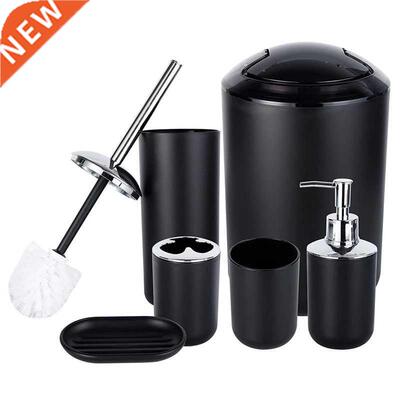 Bathroom Accessories Set Of 6,With Toothbrush Holder,Toothbr