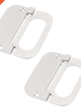 Cupboard Drawer Flush Mount Door Pull Handle 2pcs