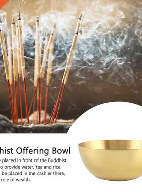 Buddhist Offering Bowl God Buddha Worship Smooth Disciples