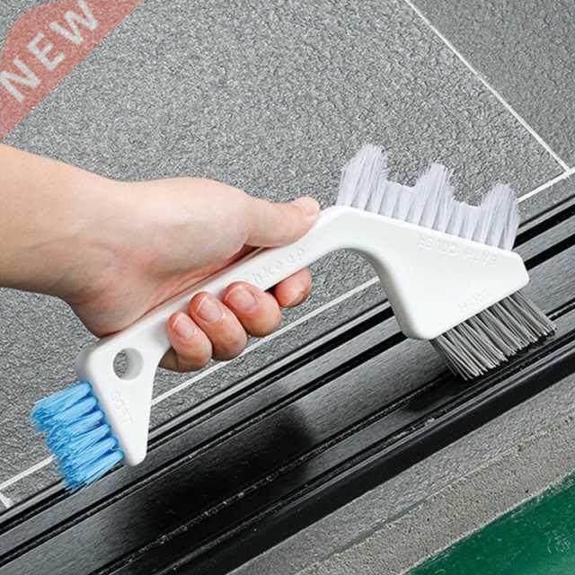 Creative Cleaning Brush Scrub Brush 3 in 1 Grout Cleaner Bru