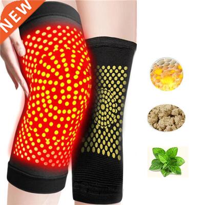 2pcs Tourmaline Self Heating Support Knee Pads Knee Brace Wa