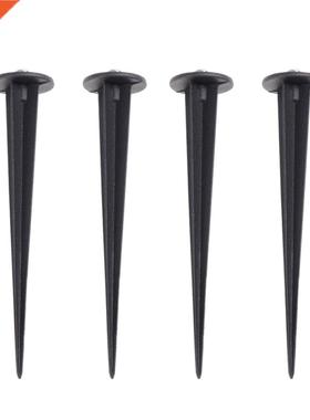 4pcs Practical Ground Spike Lawn Lamp Ground Stakes Useful