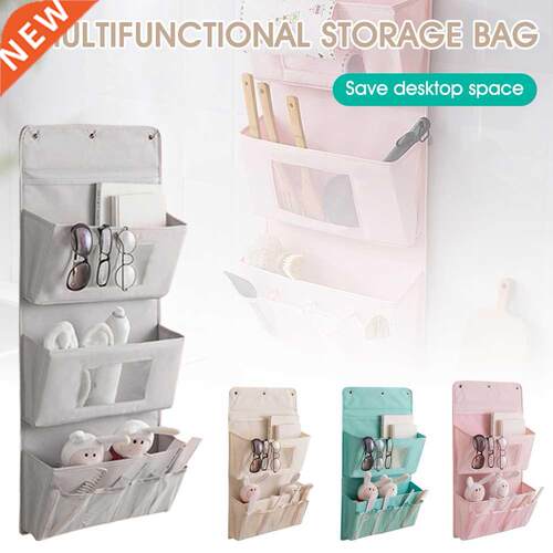 Wall Mounted Wardrobe Organizer Hanging Storage Bag Door
