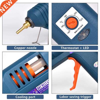 150W Hot Melt Glue Gun with Temperature Control for Home DIY