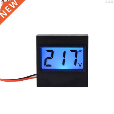 AC 80-500V Digital Voltmeter Voltage Gauge 2 Wires Backlight