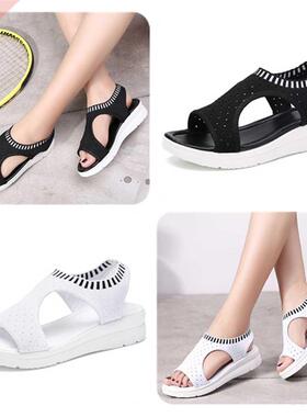 Gladiator Sandalias mujer 2020 Female Wedge Heels Shoes Wome