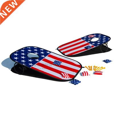 Cornhole Game Set Cornhole Boards Collapsible Portable Outdo