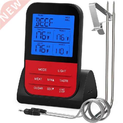 New Wireless Remote Meat Thermometer Instant Read Digital