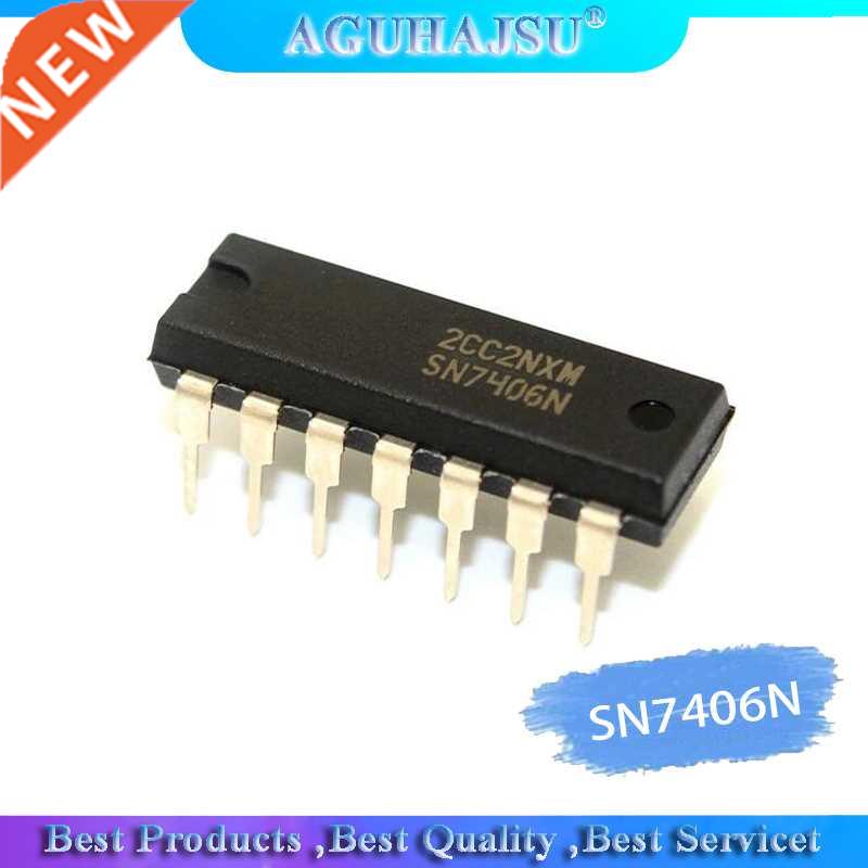 5PCS SN7406N DM7406N HD7406P SN7406 7406P 7406N 7406 Brand n