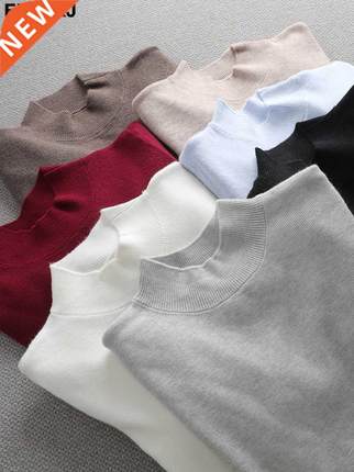 Basic Turtleneck Slim Sweater Pullover Women Autumn winter C