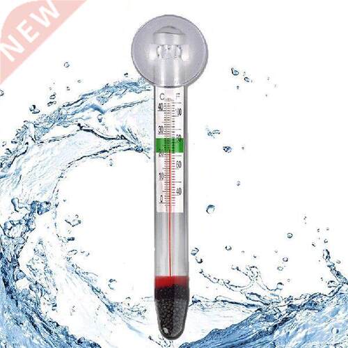 Fish Tank Glass Thermometer Floating Aquarium Water