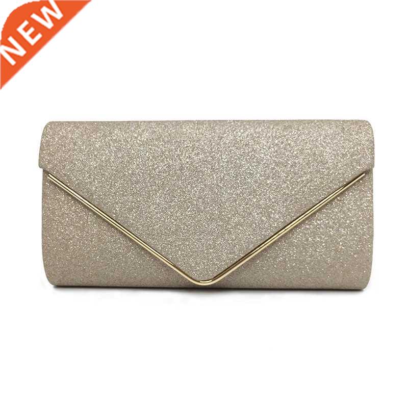 2022 Fashion Glitter Women Bag Envelope Clutch Luxury Shiny