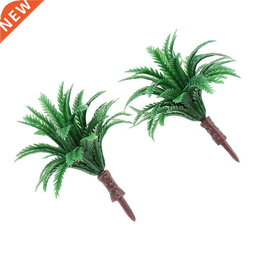 10Pcs/Set Green Models e 1/150 Scale Bushes Mini 4.5cm for P